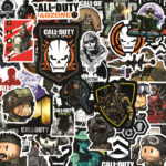 50PCS Call of Duty Game Stickers Waterproof ( Imported From China)