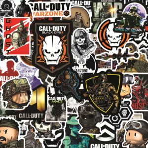50PCS Call of Duty Game Stickers Waterproof ( Imported From China)