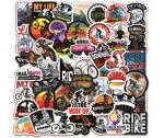 50 PCS Bicycles Stickers Waterproof ( Imported From China )