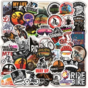 50 PCS Bicycles Stickers Waterproof ( Imported From China )